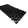 Αντιλιοσθητικό δάπεδο 8mm PVC Zig Zag Black Φάρδος 1,20m