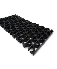 Αντιλιοσθητικό δάπεδο 8mm PVC Zig Zag Black Φάρδος 1,20m