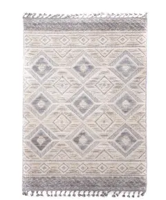 Xαλί La Casa 712B White L. Grey Royal Carpet