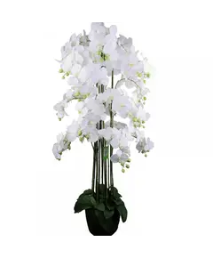 Supergreens Τεχνητό Φυτό Ορχιδέα Phalaenopsis Λευκό 153 εκ.