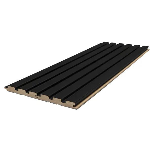 MDF PANEL ΜΕ 3D ΠΗΧΑΚΙΑ 505090 BEAT ST 16/119/2750mm BLACK